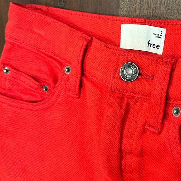 Aritzia Wilfred Free Red Tanit Skirt ~ size 0 - Picture 3 of 6